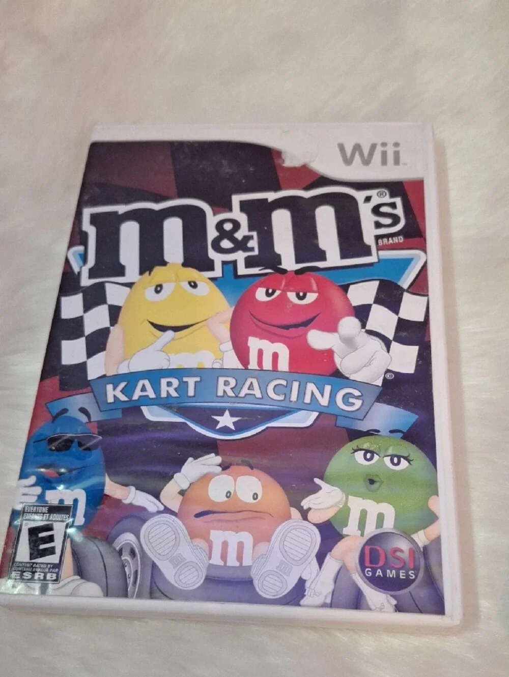 M&M'S Kart Racing Wii Game And Galactic Racing Wii Game